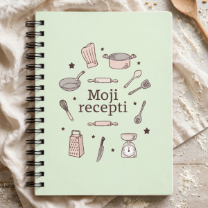 Moji recepti - spiralna vezava